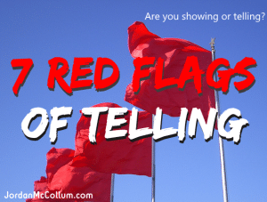 red flag telling